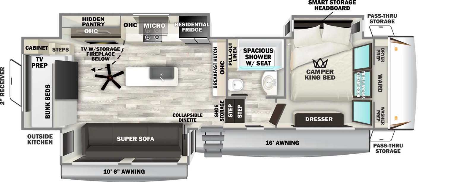 32BHT Floorplan Image